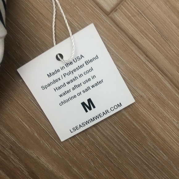 LSea Zebra Print Cheeky Bikini Bottom M NWT - Picture 6 of 6